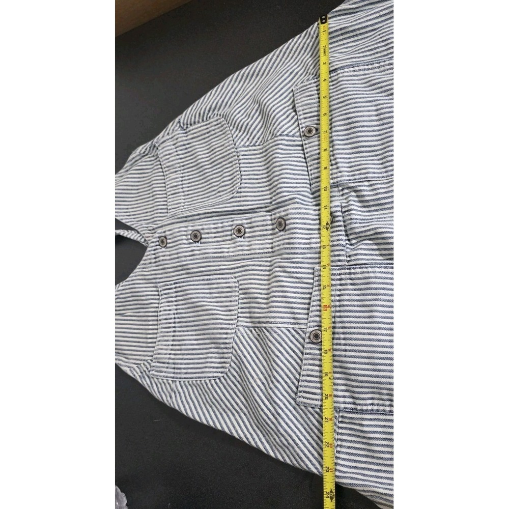 Free People Bendita Midi Dress Sz L Button Denim Womans Beach Cottage Pockets - Picture 12 of 14
